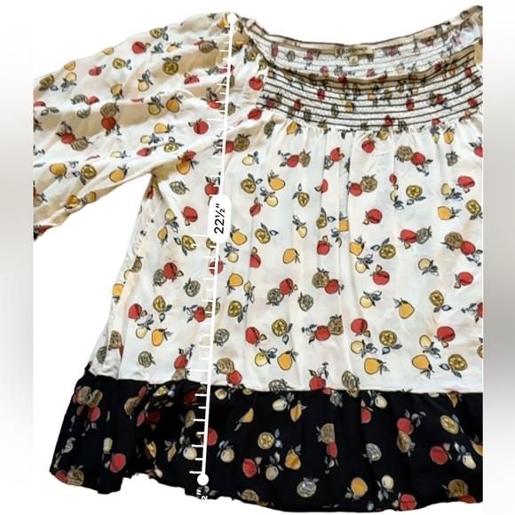 Democracy two tone swing top with fruit print - Picture 6 of 10